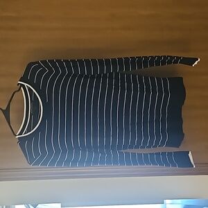 Banana Republic Black Stripe Sweater
